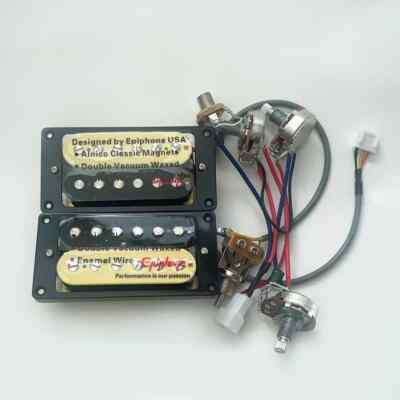 Epiphone 1C Electric Guitar Humbucker with 2V1T Wiring Harness