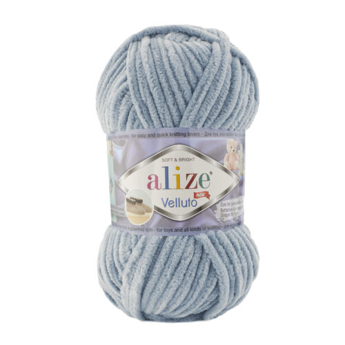 Alize Velluto Chenille/Velour/Velvet Super Soft 100g - Picture 14 of 45