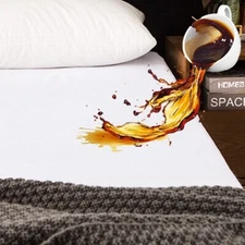 Mattress Pad Cover Queen Size Protector Topper Luxury Bed Bedding Waterproof