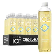Sparkling Ice, Classic Lemonade Water, Zero Sugar Flavored Water,...