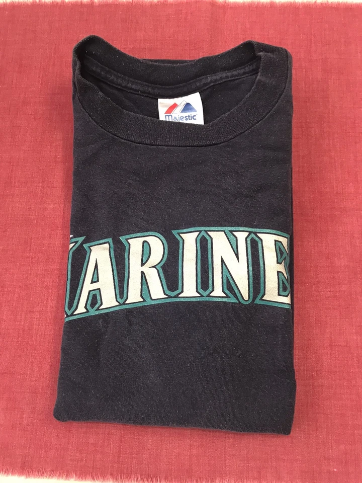 Felix Hernandez Seattle Mariners T Shirt Rare Rookie Year #59 Youth Large Navy - Image 4 of 4