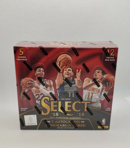 2018-19 Panini Select Basketball Hobby Box factory sealed NEW jc