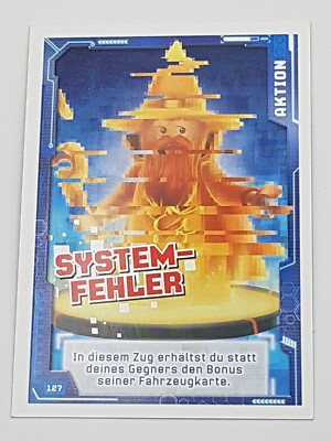 Nexo Knights Einzelkarten System-Fehler NM
