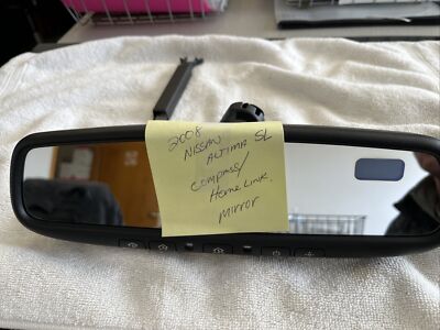 07-10 NISSAN ALTIMA  Rear View Mirror-With Compass And Homelink OEM