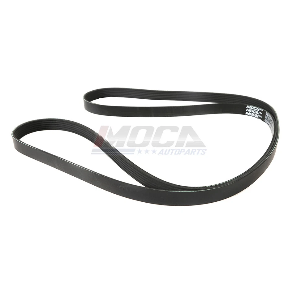 Cinturón Serpentine 6PK2125 para Benz C43 AMG E400 SL450 Kia Sportage Hyundai Sonata Foto 2 de 4