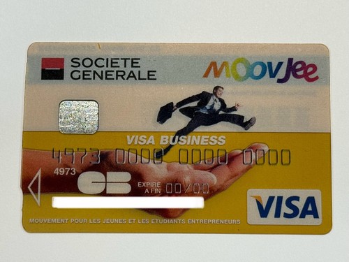 Moovjee Visa Credit Card▪️Sample▪️France▪️Collectible Only - Picture 2 of 7