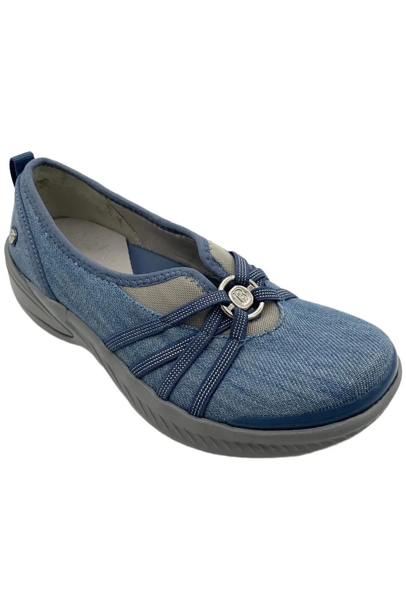 Denim Loafer Blue Flats for Women for sale | eBay