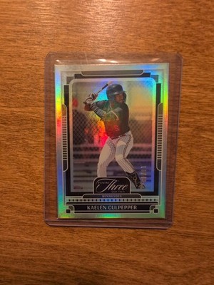 2025 Panini Three and Two KAELEN CULPEPPER Holo Silver #/49 TWINS No. 60