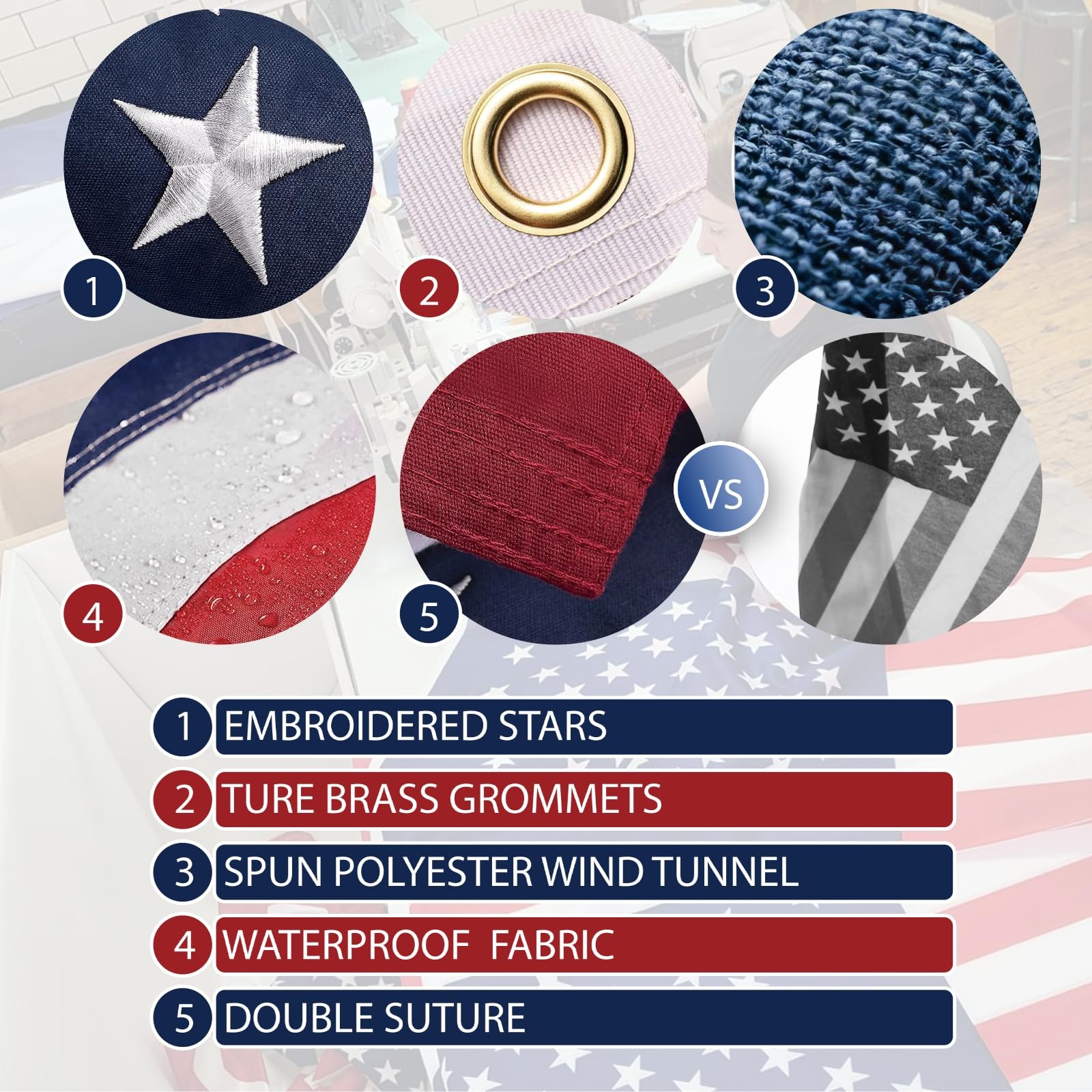 25 FT 12 Gauge Heavy Duty Flag Pole - Extra Thick Aluminum Flagpole kit with .