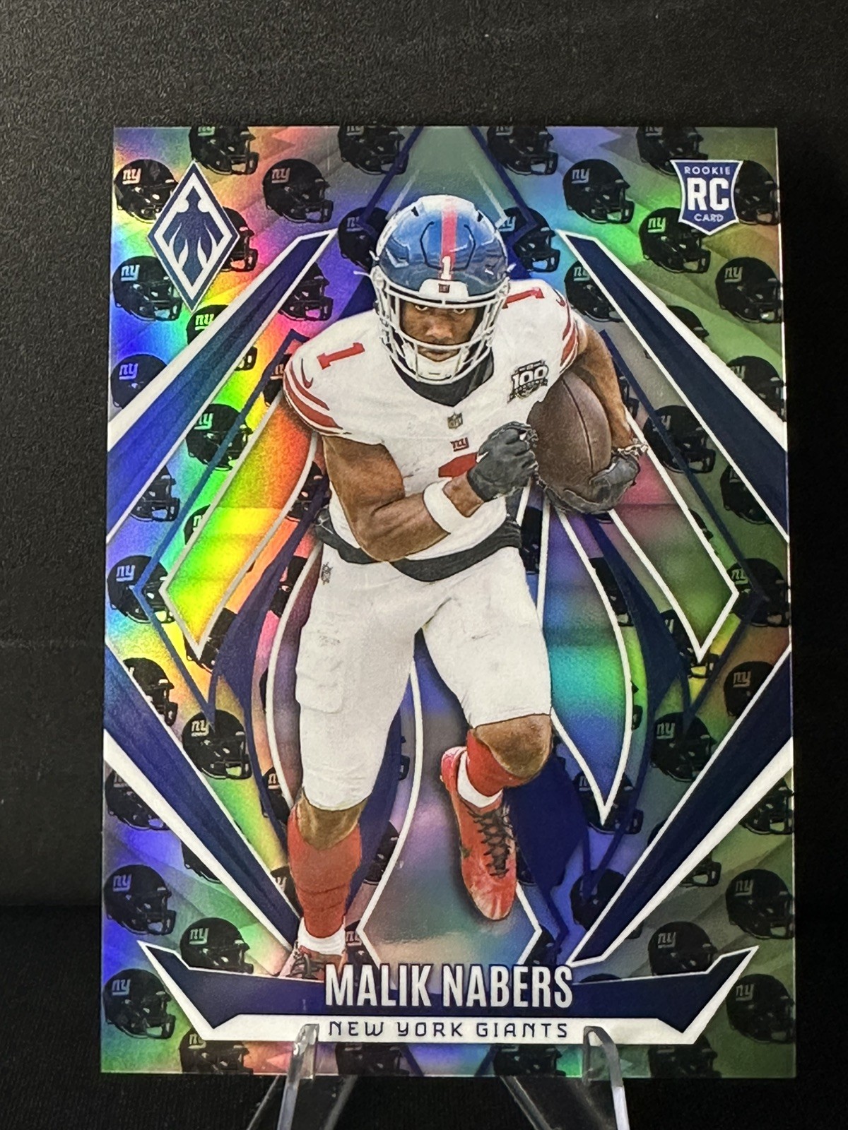 2024 Panini Phoenix Rookies Team Helmet 240/399 Malik Nabers #221