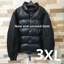 GU UNDERCOVER Padded Convertible Blouson 3XL Black New JAPAN