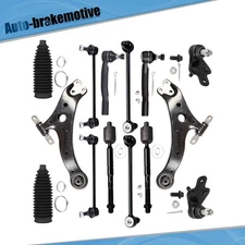 14x Front Lower Control Arm & Ball Joints Tie Rod End For Toyota Camry 2007-2011