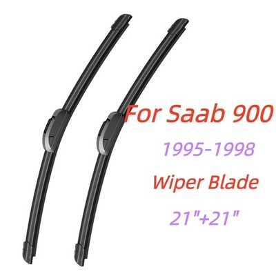 For Saab 900 1995-1998  Windshield Wiper Blade 21''+21'' All-season Front J-hook