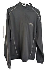 Cutter And Buck, Men's, 1/4 Zip Pullover, Black, Size L, New With Tags