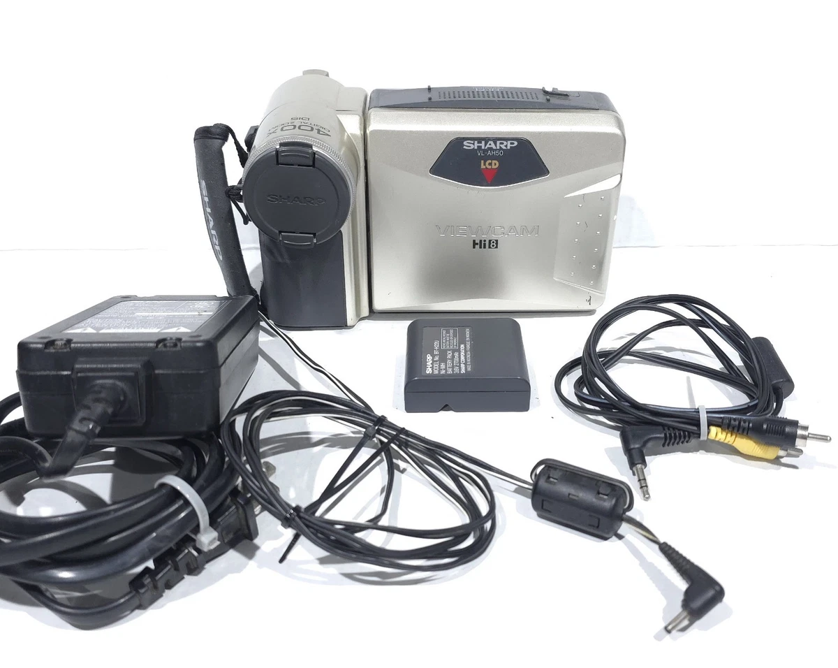 Sharp Viewcam 400x Digital Zoom Hi8 Camcorders for sale | eBay