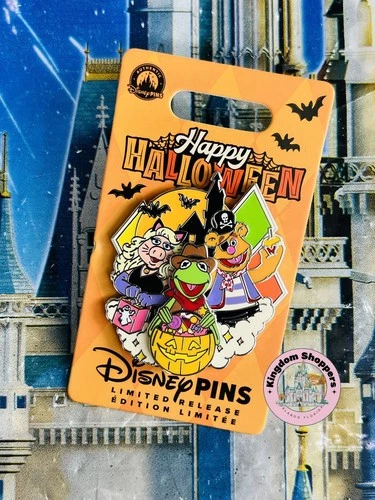 2026 Disney Park Happy Halloween The Muppets Kermit Fozzie Miss Piggy Pin LR