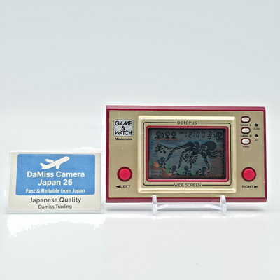 Nintendo Game & Watch Octopus OC-22 Wide Screen 1981 Working From Japan 60222