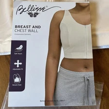 Jobst Compression Bra Bellisse Size 44 C/D Buff/Chamois