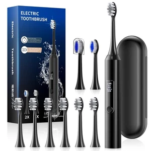 Brosse à dents électrique pour adultes, brosse à dents rechargeable Sonic 8 Mon frère...