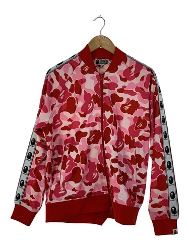 A BATHING APE (BAPE) Giacca A BATHING APE rossa M usata