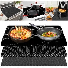 Induction Cooktop ProtectiveMat Stove Cooktop Silicone Anti-Scratch ProtectorPad