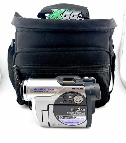 Hitachi DVD Camcorder MODEL DZ-MV750MA WITH EXTRAS --TESTED--WORKS GREAT--