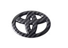 Car Styling Abs Carbon Fiber Emblem Steering Wheel Logo For Toyota Corolla Camry