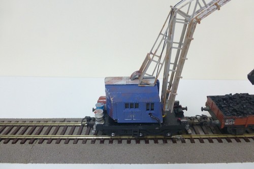 MÄRKLIN HO 3- achsig. Kohlenladekran " Krupp Ardelt " - Bild 4 von 7