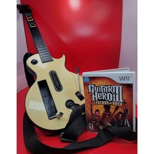 Nintendo Wii Guitar Hero Red Octane Gibson Les Paul Guitar  Guitar Hero III
