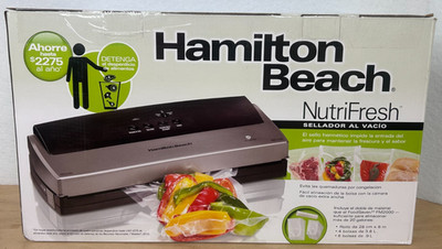 Hamilton Beach Vacuum Sealer - NutraFresh Model 78214
