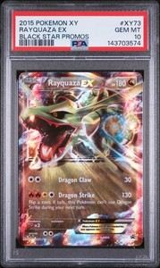 Rayquaza EX XY73 XY Black Star Promo
