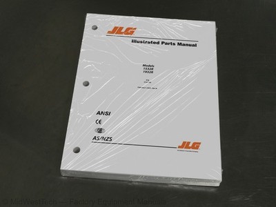 JLG 1532R, 1932R Scissor Lift Parts Manual Exploded View Catalog Diagram Book