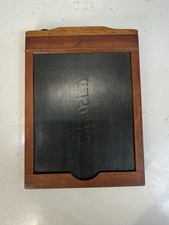 Antique Wooden Double Dark Slide Film Holder 4x5 Vintage Large Format