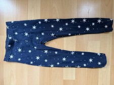 Leggins Blau 98 104 Sterne