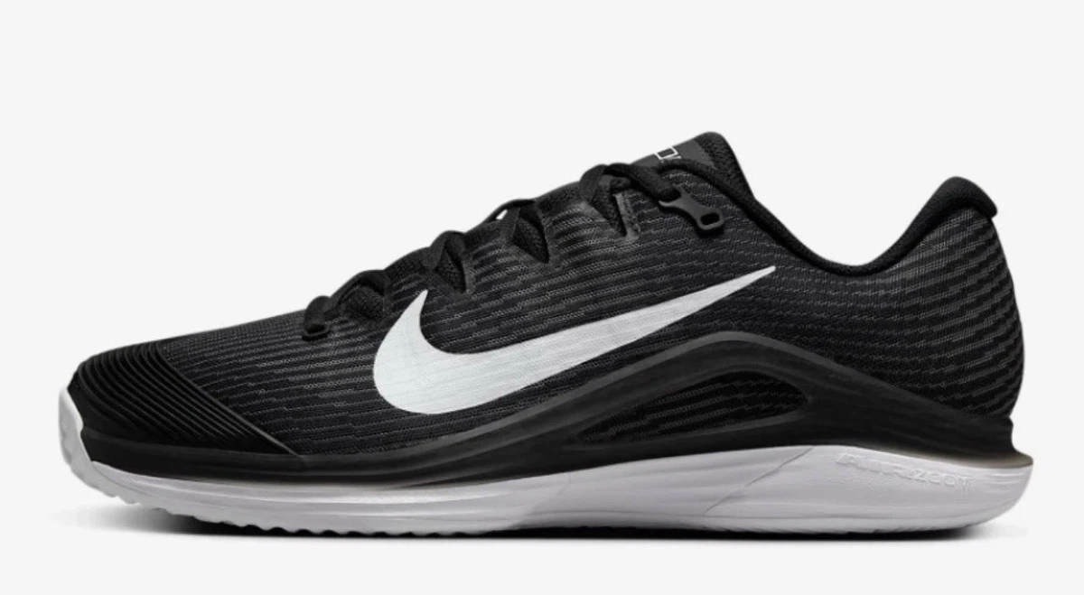 NikeCourt Air Zoom Vapor 12 Clay Black White for Sale