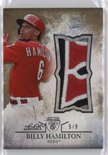 2015 Topps Triple Threads Unity Single Jumbo Relics Gold 5/9 Billy Hamilton 0c6