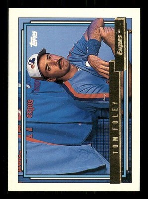 1992 Topps Baseball Gold Parallel Singles #1-792 (You Pick) Buy 3, Get 1 FREE!