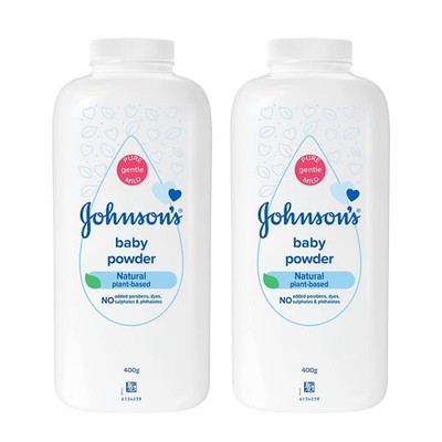 Johnson & Johnson Baby Powder For New Born Babies | Combo Offer Pack of 2 x 400g