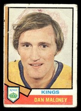 1974-75 Topps #172 Dan Maloney - Los Angeles Kings (MARKED)