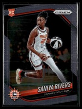 2025-26 Panini Prizm WNBA Saniya Rivers Rookie Connecticut Sun #131