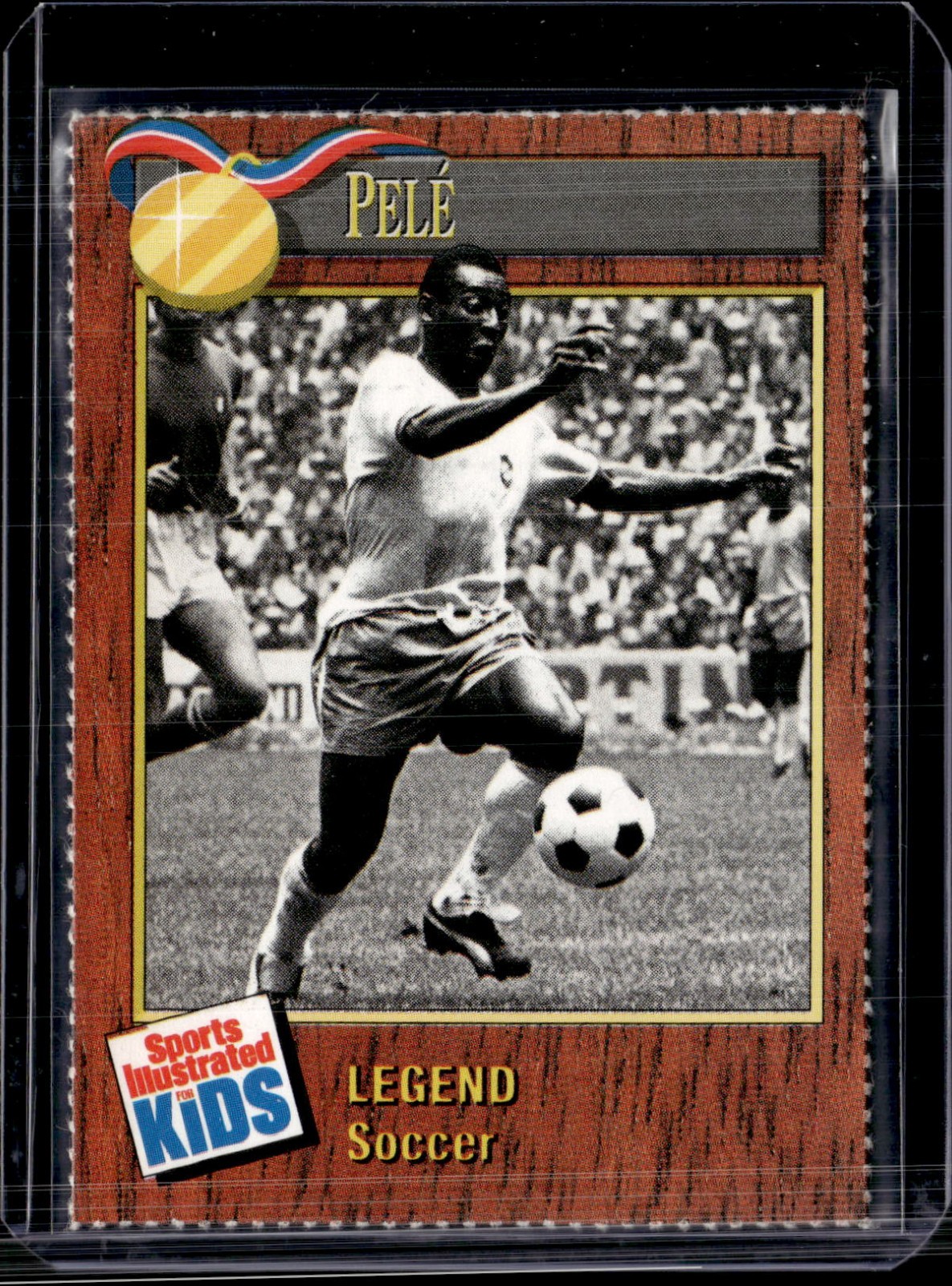 1990 Sports Illustrated For Kids #213 Pele Legend Soccer VG-EX (wrinkle)
