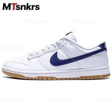 Nike Dunk Skate Shoes Men's Low Top White Blue Brand New US Size HF5441-121