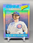 2026 Topps Heritage KYLE TUCKER Chrome REFRACTOR Cubs #187