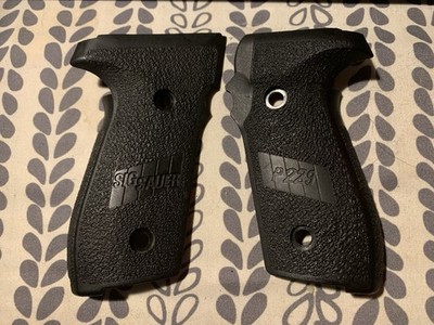 Sig Sauer P229 Classic Factory Original OEM Grips DA/SA Fit P228 Textured Poly