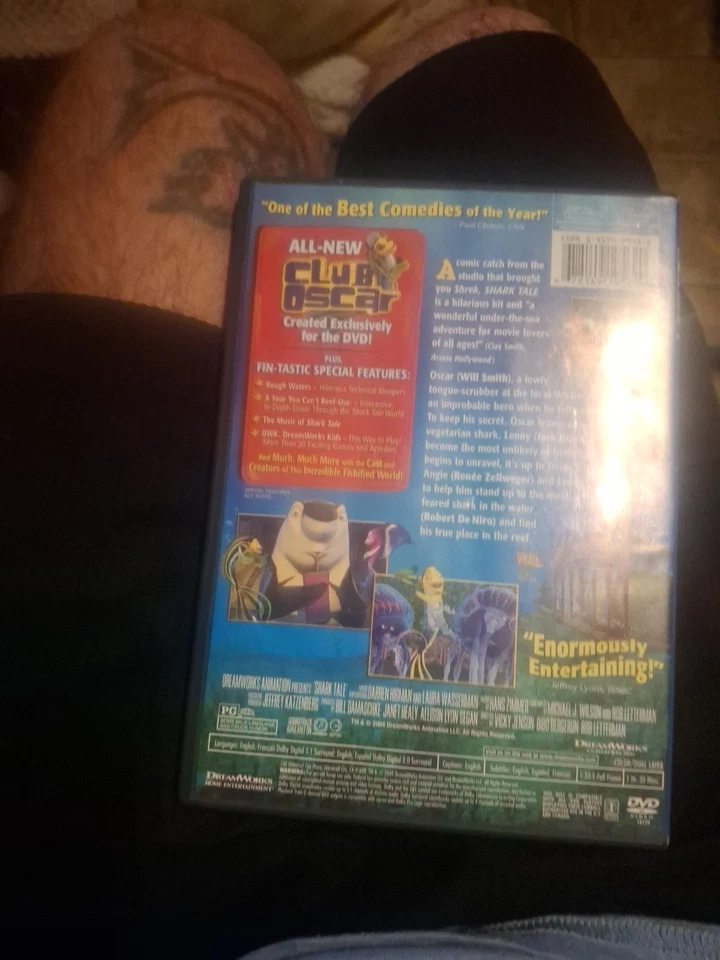 Shark Tale (DVD, 2004 Full Screen) Will Smith, Angelina Jolie - New, Sealed! - Image 3 of 3