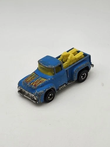 Hot Wheels Hi-Tail Hauler Vintage BLACKWALL Hong Kong Blue TRUCK Diecast