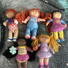 Vintage Lot of 5 Cabbage Patch Kids PVC 2.5" Figures Doll Figurines 1984 CPK