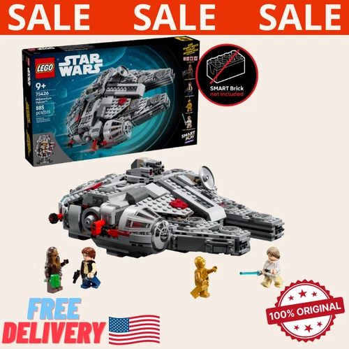 LEGO Star Wars SMART Play: Millennium Falcon Starship Building Toy 75426