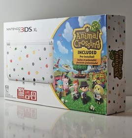 New Nintendo 3DS XL Animal Crossing New Leaf Game Console System Sealed 