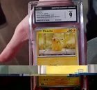 CGC 9 Pikachu 214 Black Star Promos Illustration Contest 2024 Winner 2025